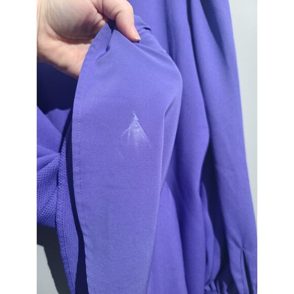 Toccin Long Sleeve Shift Dress in Violet NWT - Picture 7 of 7